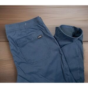 Prana Super Mojo Pull On  Pants Men's L/32 Lightweight Zip Pocket Elastic Waist